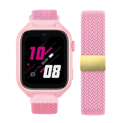 Smartwatch STELIO JuniorPro AI 4G Różowy
