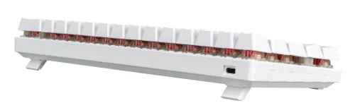 Klawiatura MAD DOG GK850W Gateron Red Biały
