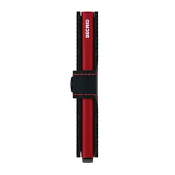 Portfelik RFID Miniwallet Secrid Matte - black/red