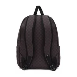 Молодежный рюкзак Vans Old Skool Check Backpack-Black / charcoal