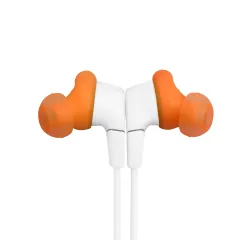 Słuchawki przewodowe JBL Endurance Run 3C USB-C Dokanałowe Mikrofon Biały