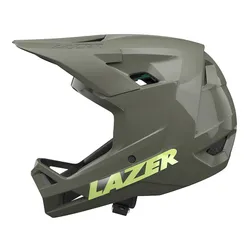 Kask rowerowy LAZER Chase KinetiCore Zielony mat Full Face (rozmiar XS)