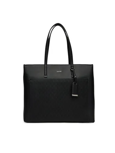 Calvin Klein Torebka Ck Must Aop Medium Shopper W/Poc LV04F3225G