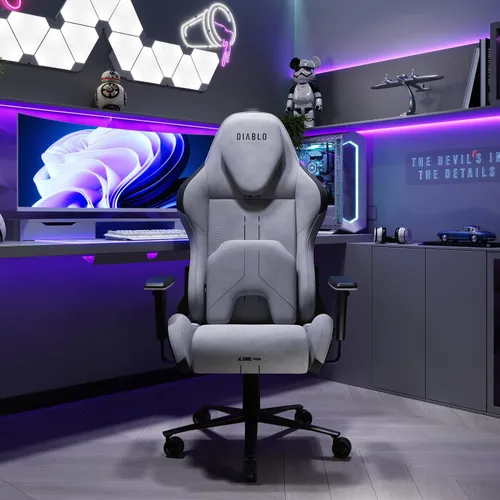 Fotel DIABLO CHAIRS X-One 2.0 Prime Szary