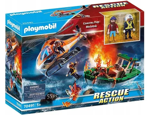 Playmobil 70491 миссия береговой пожарной охраны