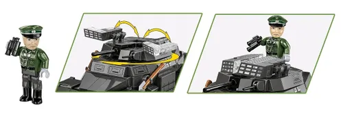 Cobi Klocki Klocki Sd.Kfz 222 502 klocki