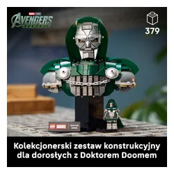 LEGO 76345 Super Heroes Popiersie Doktora Dooma