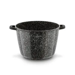 Garnek ceramiczny wysoki Konighoffer Kingstone 14 l okrągły z aromatyzerem