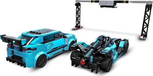 Конструктор Lego Speed Champions Formula E Panasonic Jaguar Racing GEN2 car и Jaguar I-PACE Etrophy (76898)