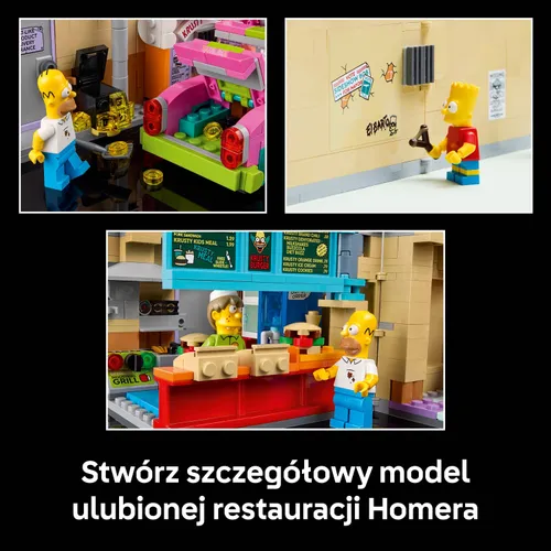 LEGO 10352 ICONS The Simpsons Krusty Burger