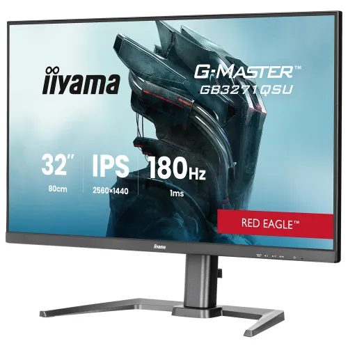 Monitor iiyama G-Master Red Eagle GB3271QSU-B2 32" 2K IPS 180Hz 1ms MPRT Gamingowy