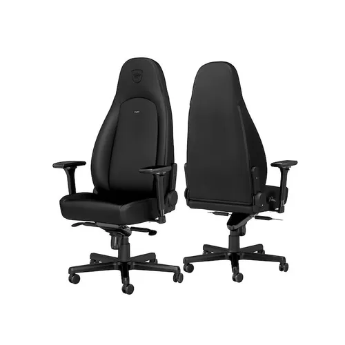 Fotel Noblechairs ICON Black Edition Gamingowy do 150kg Skóra ECO High Tech Czarny