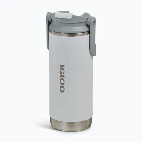 Kubek termiczny Igloo Tumbler Flip 'n' Sip 480 ml white