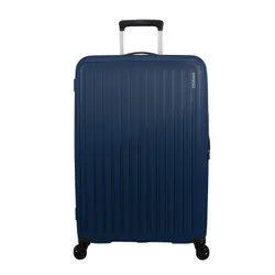 Большой чемодан American Tourister Rejoy - navy blue