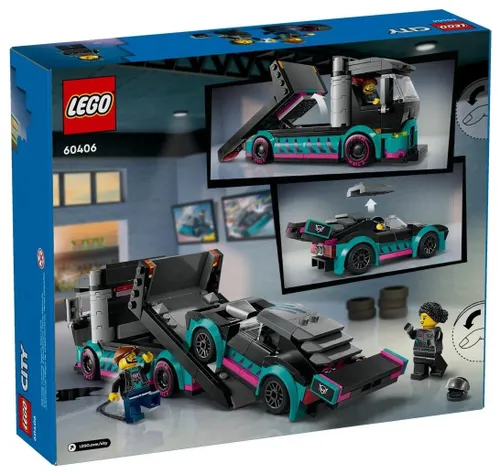 LEGO CITY 60406 гоночный автомобиль и эвакуатор