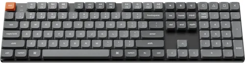 Klawiatura mechaniczna Keychron K5 Max RGB Gateron Red Szary