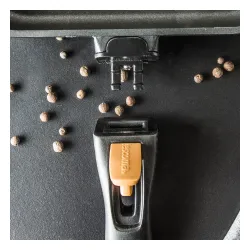 TESCOMA Smartclick 26 x 26 cm czarna - patelnia grillowa nieprzywierająca z odpinaną rączką