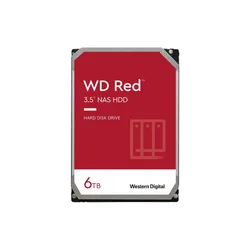 WD Red NAS 60EFAX (SMR) Dysk twardy - 6 TB - 3.5" - 5400 rpm - SATA-600 - 256 MB cache