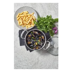 DE BUYER Milady 3 l - garnek ze stali nierdzewnej z pokrywką