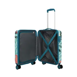 Чемодан Travelite Cruise Trolley S Print - turquoise lily