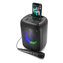 Głośnik mobilny SQUEAK Beatflow Radio FM Czarny