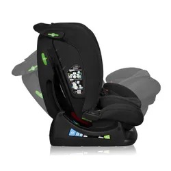 Fotelik samochodowy LIONELO Izzy i-Size 40-150 cm (0-36 kg) Czarny