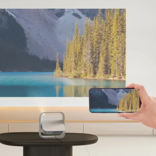 Projektor XGIMI Elfin Flip Plus Full HD (1920 x 1080), 500 ANSI lumen, Wi-Fi, Bluetooth