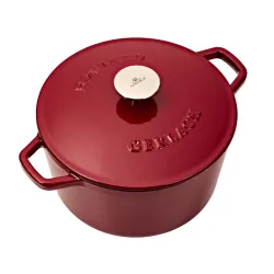 Garnek Gerlach Natur Iron Indukcja Żeliwo 3l Bordowy