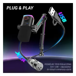 Mikrofon Fifine AM8PROT Przewodowy Dynamiczny Czarny