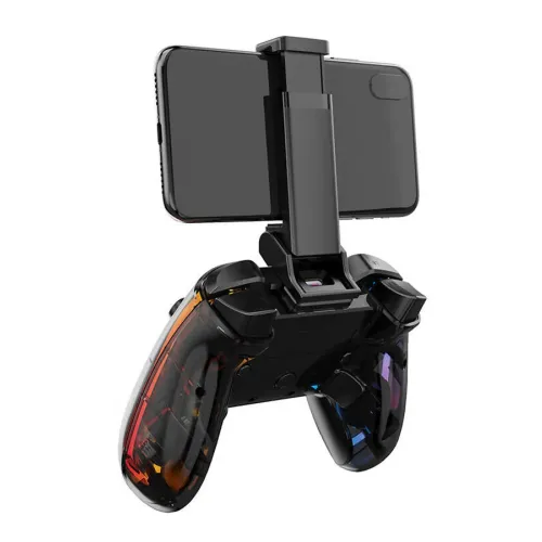 Pad Havit G158BT PRO z uchwytem na telefon do PC, Android Bezprzewodowy Przezroczysty