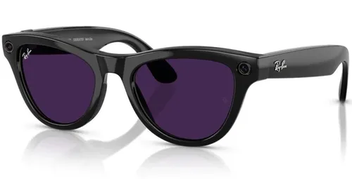 Okulary RAY BAN Meta Skyler Czarny Połysk
