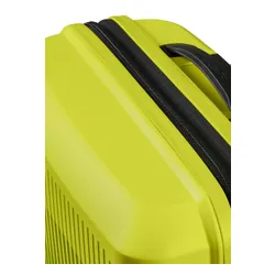 Walizka mała poszerzana American Tourister AeroStep - light lime