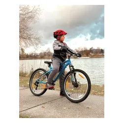 Rower dziecięcy HUFFY Extent 24 cali dla chłopca Niebieski