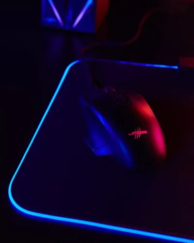 Myszka gamingowa uRage Reaper 410 przewodowa 12000 dpi optyczna czarna