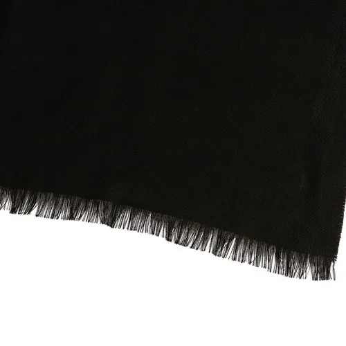 Eșarfă Calvin Klein logo Formal eșarfă ușoară 35x180 K50k509745 CK Black BAX
