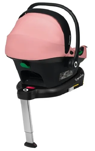 Fotelik samochodowy LIONELO Astrid i-Size z bazą Isofix 40-87 cm (0-13 kg) Różowy