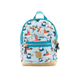 Rucsac pentru copii Pick &amp; Pack Birds s-Dusty blue