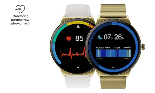 Smartwatch GARETT Verona 2 Złoty Mesh
