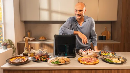 Air Fryer Frytkownica beztłuszczowa CECOTEC Cecofry&Grill Smokin Prime 8500 8.5L 10 automatycznych programów