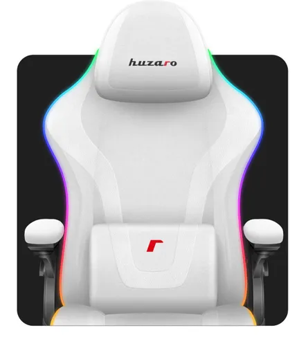 Fotel HUZARO Force 4.6 RGB Biały