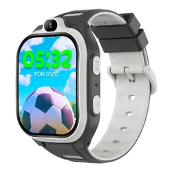 Smartwatch FOREVER Kids Boost KW-530 AI GPS WiFi 4G Czarno-biały