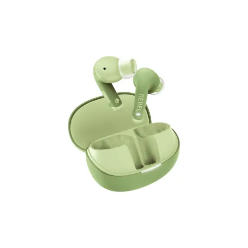 Słuchawki bezprzewodowe Fresh 'n Rebel Twins Fuse 2 ANC Dokanałowe Bluetooth 5.3 Wild Green