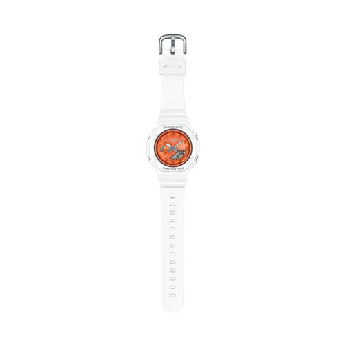 Часы G-Shock Sparkle of Winter GMA-S2100ws-7aer White / Orange