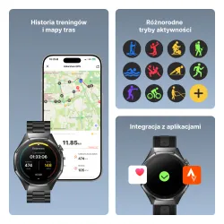 Smartwatch Forever SW-720 xBase Czarny