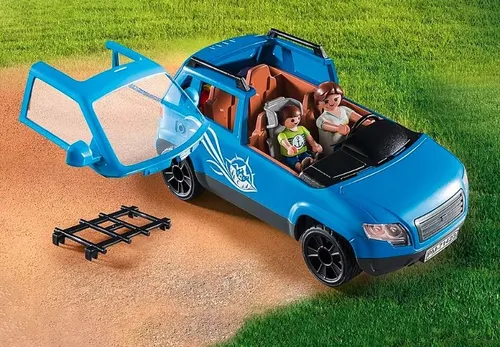 Набор фигурок Playmobil Family Fun 71423 Грузовик с караваном