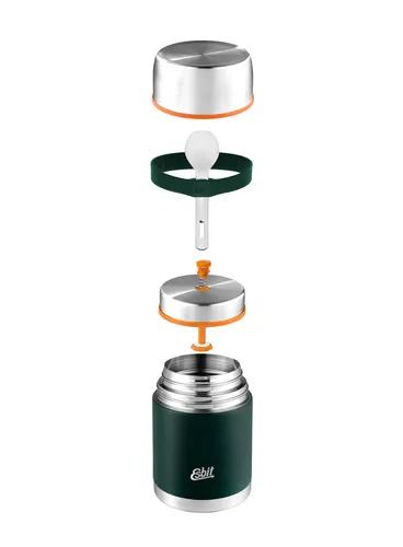 Termos obiadowy Esbit Classic Food Jug with Cutlery Set 0,75L - forest green