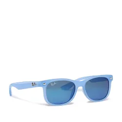 Okulary przeciwsłoneczne dziecięce Ray-Ban 0RJ9052S 714855 Blue - Rozmiar (EU) 47