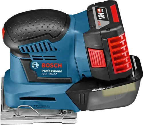 Bosch GSS 18V-10 Taşlama Makinesi