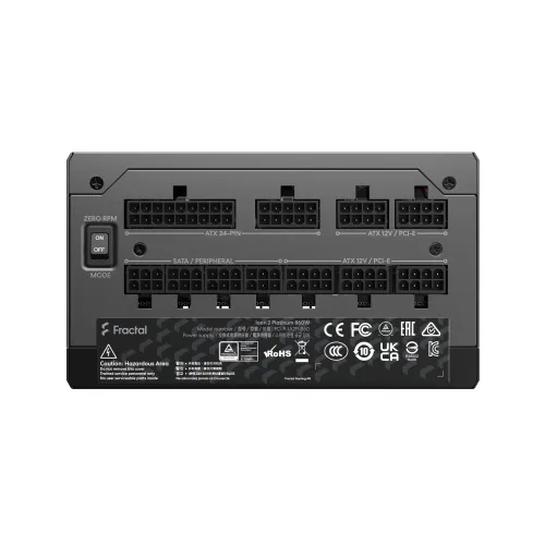 Zasilacz Fractal Design Ion+ 2 860W 80+ Plarinum Czarny
