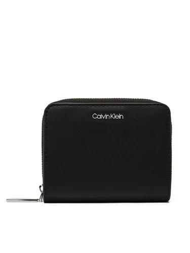 Кошелек Calvin Klein Ck Must Md Zip Around, с клапаном, LV04F1029G